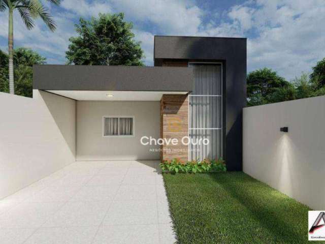 Casa com 3 dormitórios à venda, 85 m² por R$ 385.000,00 - Interlagos - Cascavel/PR