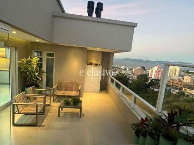 Apartamento com vista mar e 3 suítes em Barreiros, São José/SC