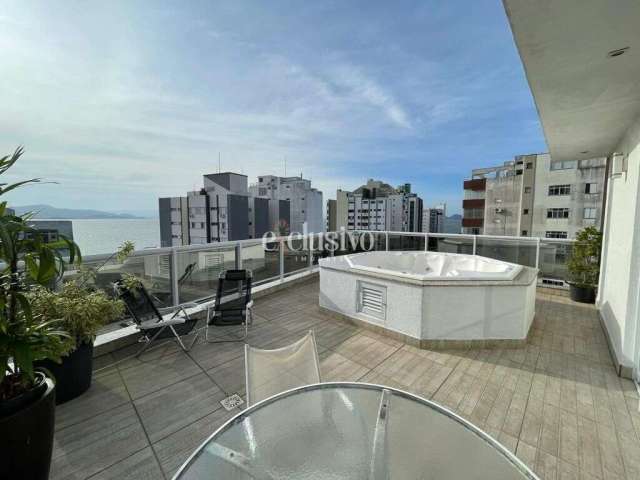 Cobertura 4 dormitórios sendo 3 suítes, terraço e vista mar