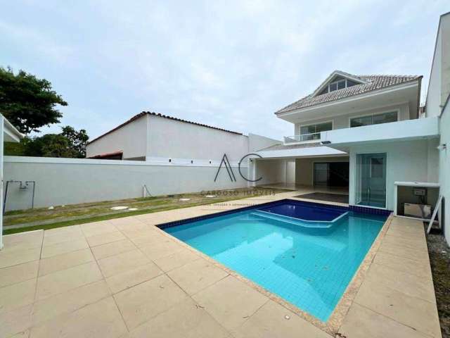 Deslumbrante casa 5 qts c/ suíte - rio mar - barra da tijuca