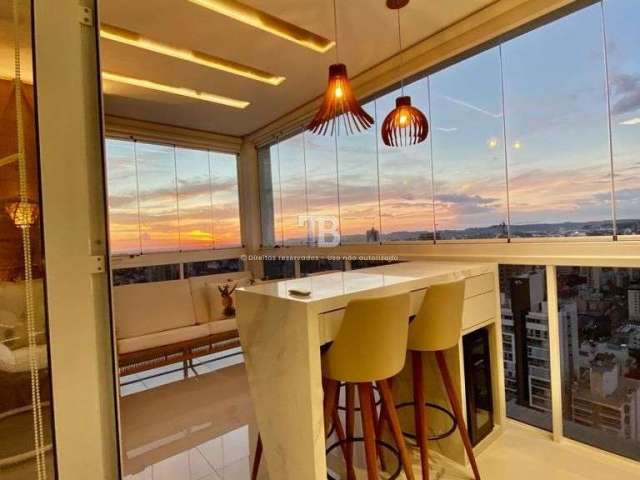 Apartamento com 2 suítes e um lindo pôr-do-sol