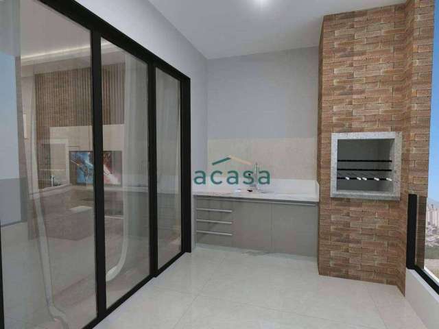 Apartamento com 1 suíte + 1 dormitório à venda, 71 m² por R$ 503.570 - Country - Cascavel/PR