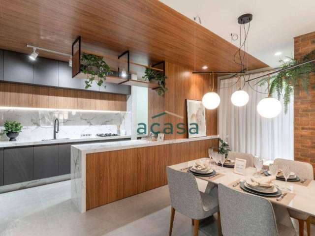 Apartamento Garden com 1 suíte e 2 dormitórios à venda, 118 m² por R$ 914.658,00 Centro - Cascavel/PR