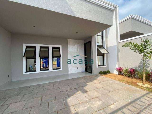 Casa com 1 suíte 2 dormitórios à venda, 90 m² por R$ 520.000 - Tropical III - Cascavel/PR