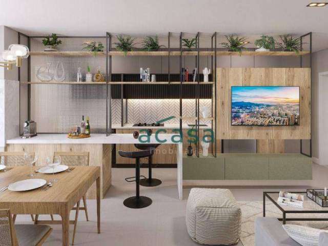 Apartamento com 1 suíte e 1 dormitório à venda por R$ 498.205 - Centro - Cascavel/PR