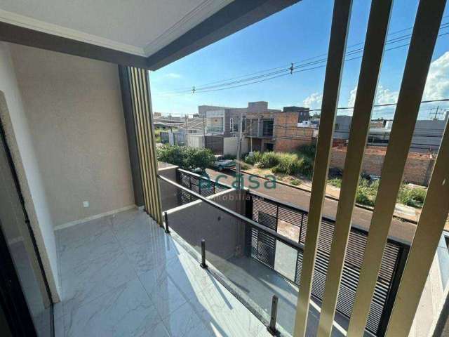 Sobrado com 1 suíte mais 2 dormitórios,  à venda, 117 m² por R$ 525.000 - Esmeralda - Cascavel/PR