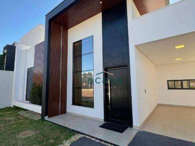 Casa com 3 suítes à venda, 166 m² por R$ 1.440.000 - Tropical III - Cascavel/PR