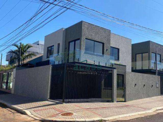 Sobrado com 1 suíte e 2 dormitórios à venda, 124 m² por R$ 670.000 - Canadá - Cascavel/PR