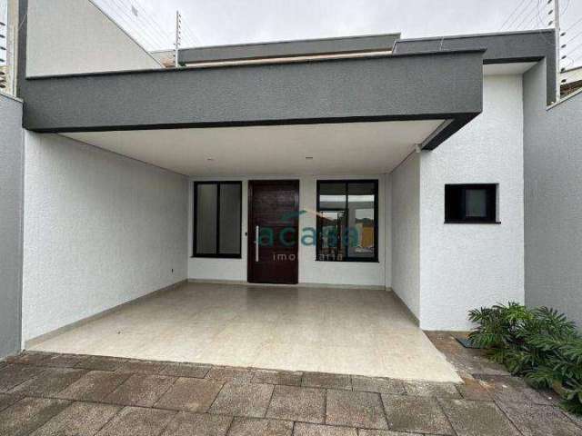 Casa com 1 suíte mais 2 dormitórios à venda, 113 m² por R$ 729.000 - Neva - Cascavel/PR