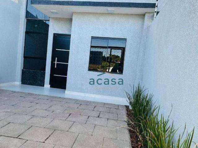 Casa com 2 dormitórios à venda, 60 m² por R$ 318.800,00 - Brasmadeira - Cascavel/PR