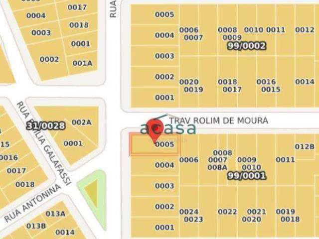 Terreno à venda, 602 m² por R$ 1.600.000,00 - São Cristóvão - Cascavel/PR