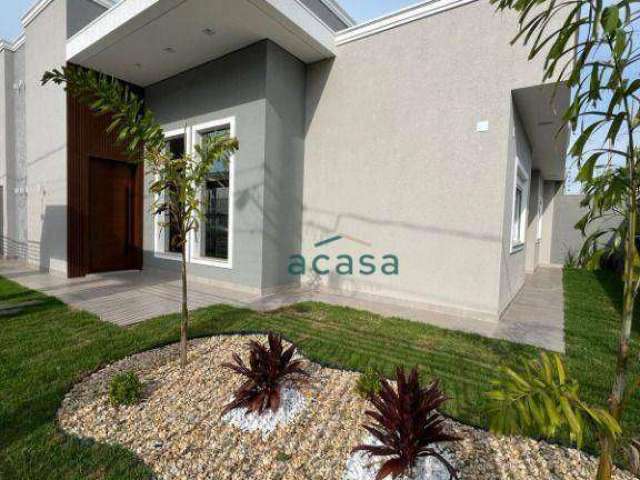 Casa com 3 suítes à venda, 204 m² por R$ 1.850.000 - Tropical III - Cascavel/PR