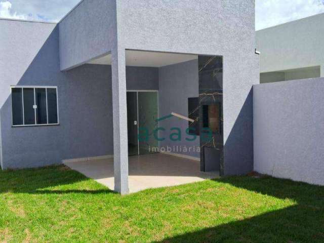 Casa com 1 suíte e 2 dormitórios à venda - Veredas - Cascavel/PR