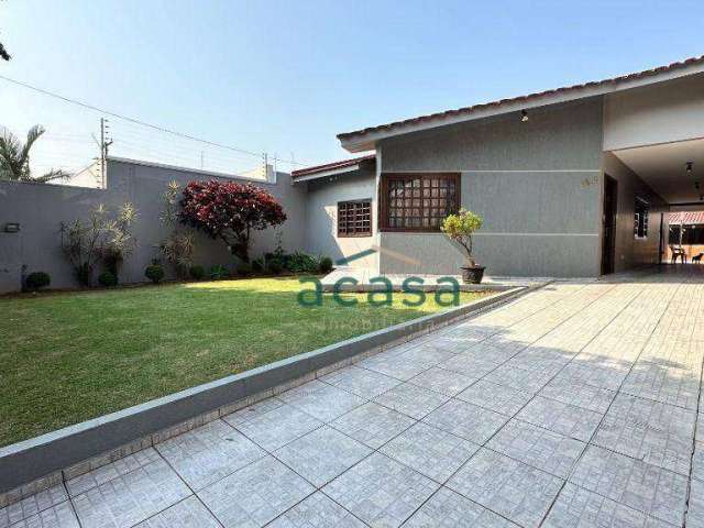 Casa com 1 suíte e 2 dormitórios à venda, 232 m² por R$ 1.250.000 - Cancelli - Cascavel/PR