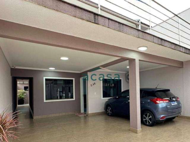 Sobrado com 1 suíte mais 2 dormitórios à venda, 198 m² por R$ 820.000 - Parque Verde - Cascavel/PR