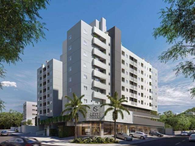 Apartamento com 1 quarto à venda na Rua Guilherme, 1286, Costa e Silva, Joinville, 50 m2 por R$ 356.901