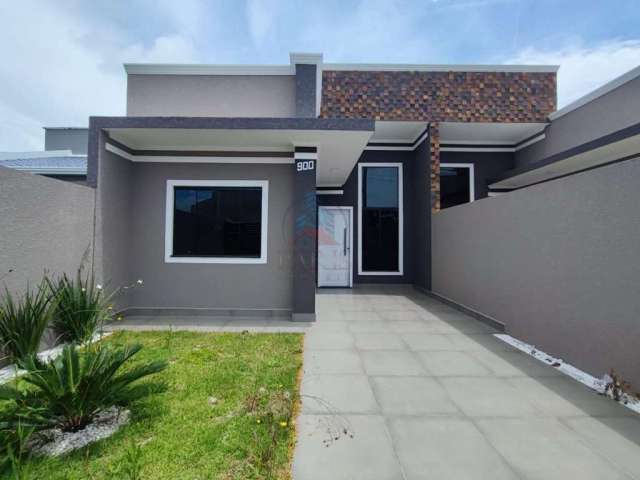 Casa para Venda em Fazenda Rio Grande, Eucaliptos, 3 dormitórios, 1 suíte, 2 banheiros, 1 vaga