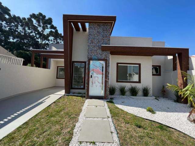 Casa para Venda em Fazenda Rio Grande, Eucaliptos, 3 dormitórios, 1 suíte, 1 banheiro, 1 vaga