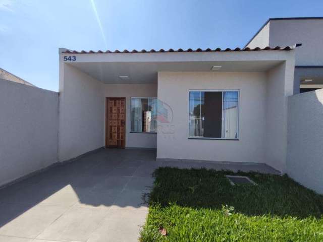 Casa para Venda em Fazenda Rio Grande, Eucaliptos, 2 dormitórios, 1 banheiro, 1 vaga