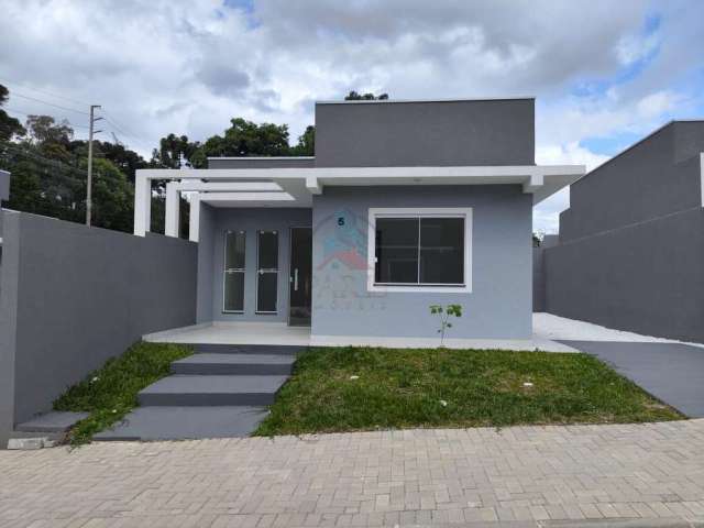 Casa para Venda em Fazenda Rio Grande, Eucaliptos, 2 dormitórios, 1 banheiro, 1 vaga