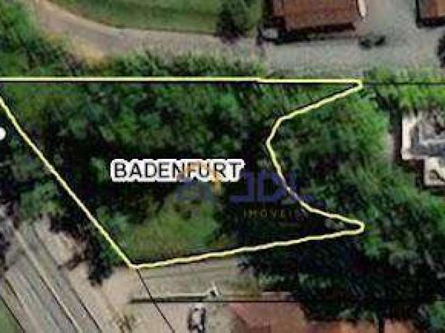 Terreno à venda, 1312 m² por R$ 720.000,00 - Badenfurt - Blumenau/SC