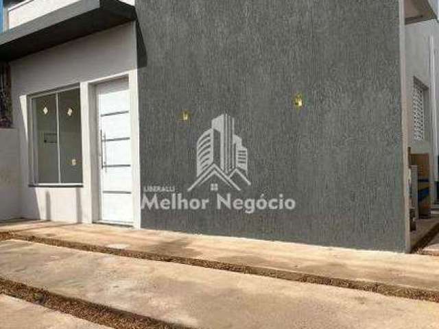 Casa nova à venda com 2 dormitórios no bairro Parque Bella Ville, Hortolândia -SP.