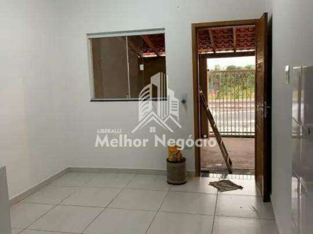 Casa à venda com 01 dormitório, Parque Residencial Monte Rey, Piracicaba - R$200 MIL