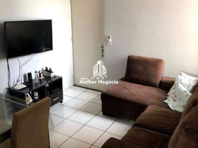 Apartamento à venda com 2 dormitórios, no Condomínio Praças de Sumaré no Jardim Santa Maria(Nova Veneza) Sumaré/SP.