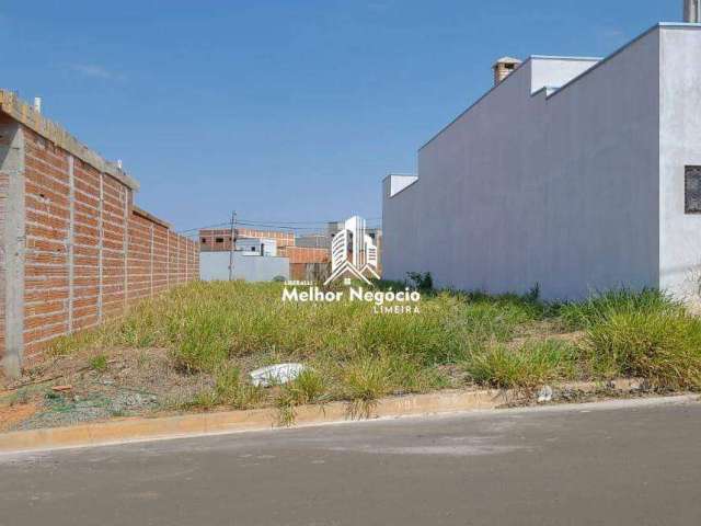 Terreno localizado no Jardim Marajoara em Limeira/SP