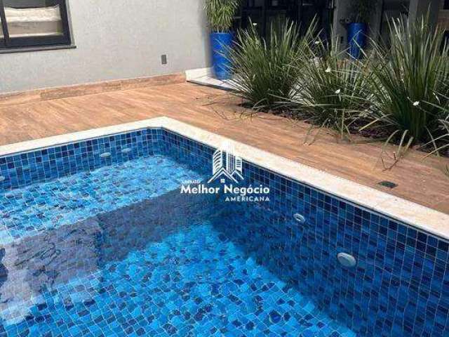 Casa de 3 dormitórios sendo um suíte e piscina no Werner Plaas em Americana- sp