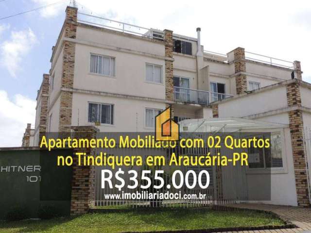 Apartamento com 2 dormitórios à venda, 63 m² por R$ 355.000,00 - Tindiquera - Araucária/PR