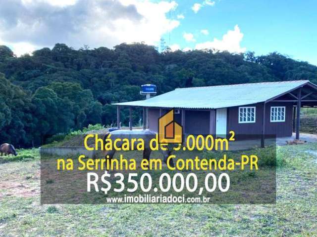 Chácara de 5.000m² no Serrinha em Contenda-PR  - A venda por R$350.000,00