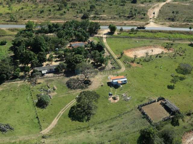 Fazenda com 344 hectares, nas margens da BR 070 sentido a cidade de Cáceres MT.