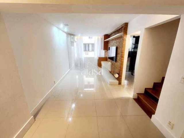 Apartamento duplex à venda no Leblon, 02 quartos, reformado, 61m²