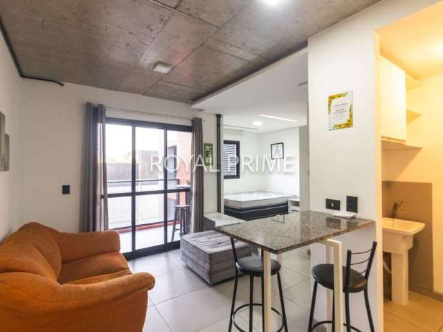 Apartamento Mobiliado em Cond Clube com 1 Quarto e Sacada para locação - 34m2 - Prado Velho, Curitiba-PR