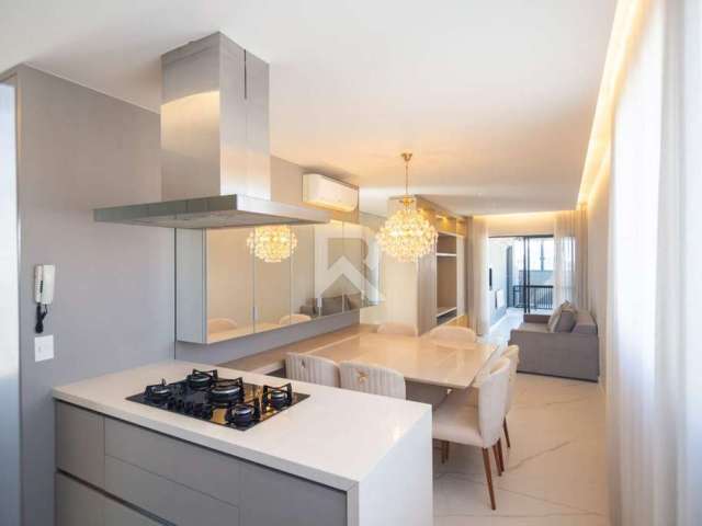 Apartamento 100% Mobiliado com 2 quartos, 99m2 para alugar ao lado Palladium - Portão - Curitiba/PR