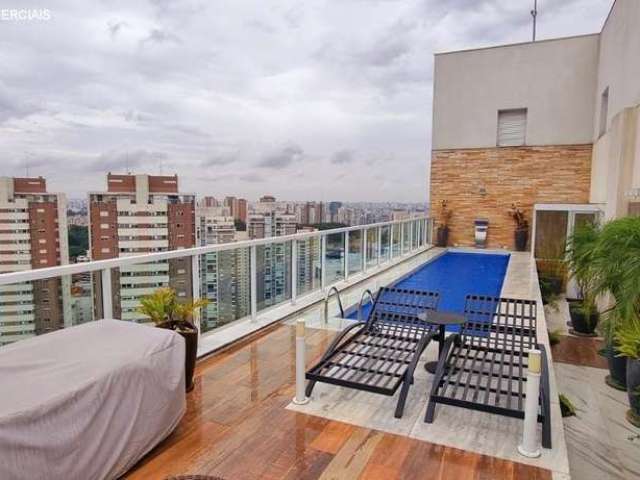 Cobertura Duplex com 5 suítes 5 vagas a venda no Panamby