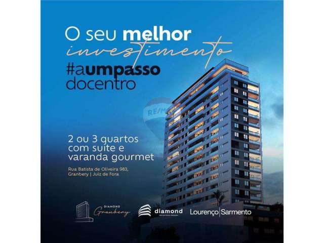 Cobertura linear com 3 quartos, suíte, área de lazer, Granbery, Juiz de Fora/MG