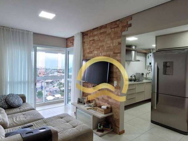 Apartamento com 2 dormitórios para alugar, 75 m² por R$ 4.480,00/mês - Centro - Penha/SC