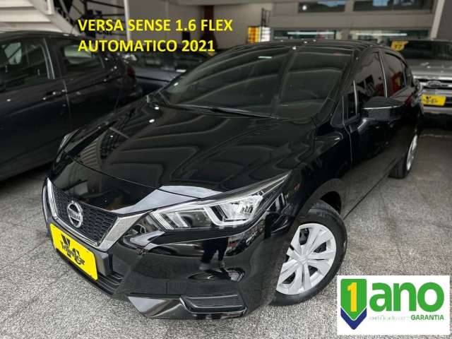 NISSAN VERSA Sense 1.6 16V Flex Aut.