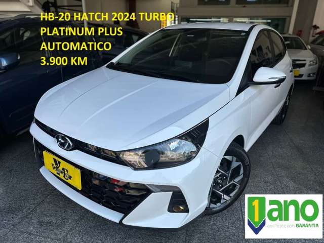 HYUNDAI HB20 Platinum Plus 1.0 TB Flex 12V Aut.