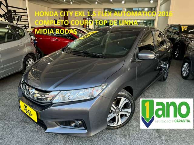 HONDA CITY Sedan EXL 1.5 Flex  16V 4p Aut.