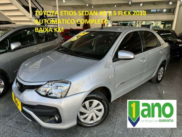 TOYOTA ETIOS XS Sedan 1.5 Flex 16V 4p Aut.