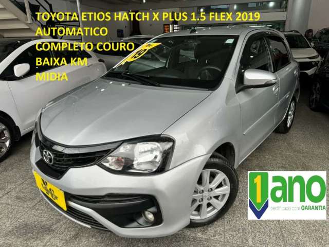 TOYOTA ETIOS X Plus 1.5 Flex 16V 5p Aut.