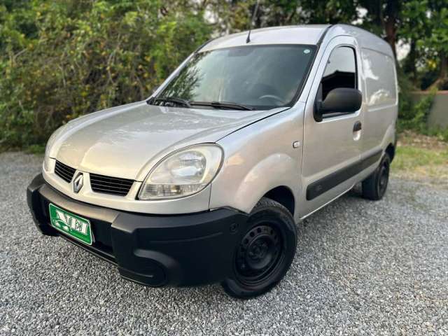 Renault Kangoo Express Hi-Flex 1.6 16V  - Prata - 2012/2013