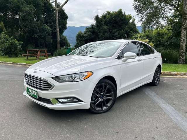 Ford Fusion SEL 2.0 Ecobo. 16V 248cv Aut.  - Branca - 2018/2018
