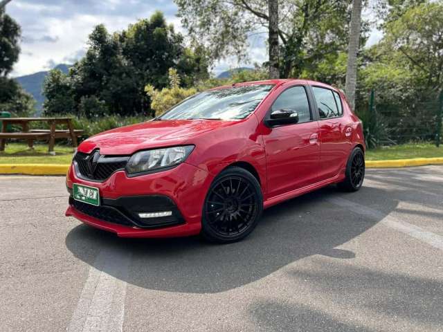 Renault Sandero SPORT RS 2.0 Flex 16V 5p  - Vermelha - 2015/2016