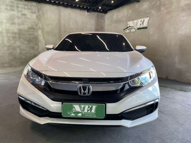 Honda Civic Sedan LX 2.0 Flex 16V Aut. 4p  - Branca - 2019/2020