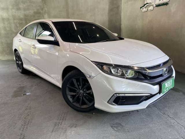 Honda Civic Sedan LX 2.0 Flex 16V Aut. 4p  - Branca - 2019/2020