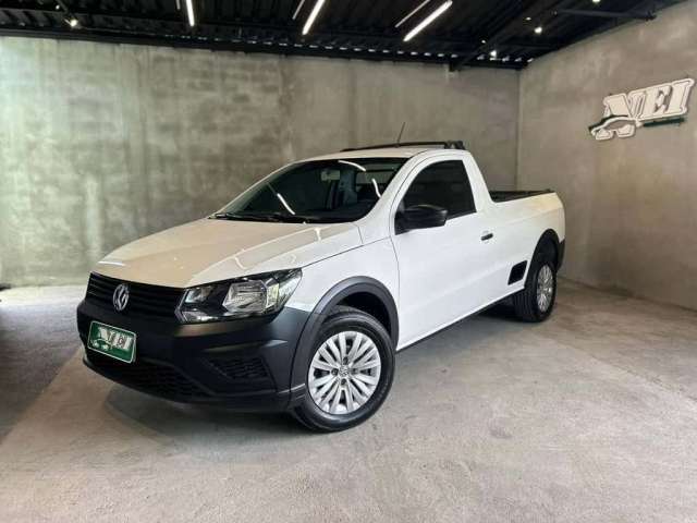 Volkswagen Saveiro Robust 1.6 Total Flex 8V  - Branca - 2022/2023